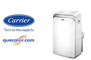 Aire Acondicionado Portátil Solo Frio CARRIER 52PTC121E, 12000 Btu, 110 V. Refrigerante Ecologico R-32.